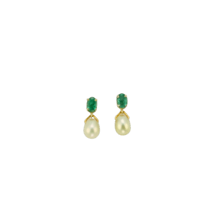 light green freshwater pearls