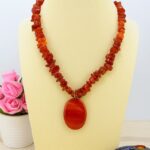 necklace-with-red-jasper-pendant