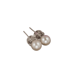 White Akoya Pearl Earring