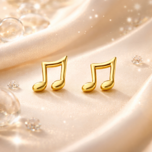 Musical Note Earring