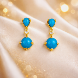 Turquoise Drop Earring